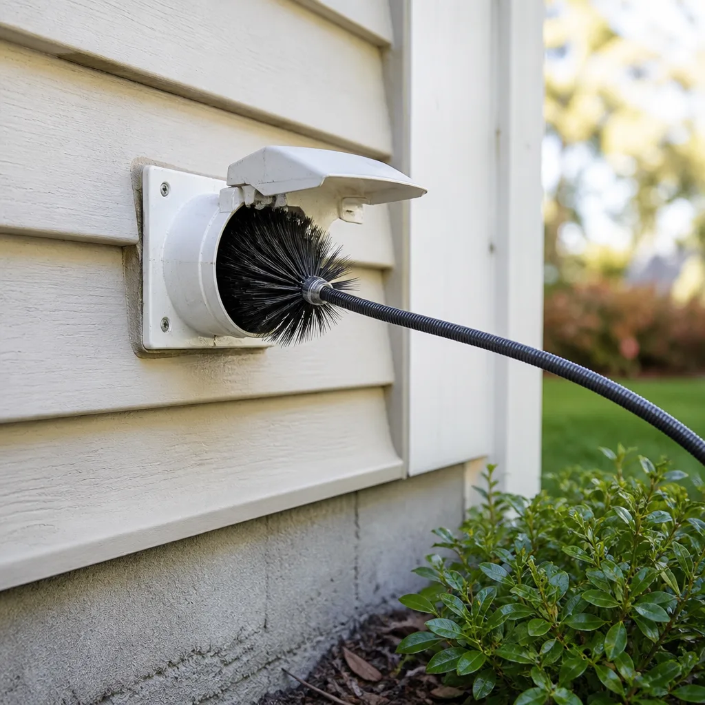 Dryer vent cleaning